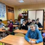 17.12.2019 р. Доцент кафедри ФММ  Кобець М.М. провела проф. роботу серед учнів Харківської гімназії № 43