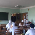 23.01.2020 р. Завідувач кафедри ФММ, проф. Малий В.В. відвідав Київський медичний коледж № 3
