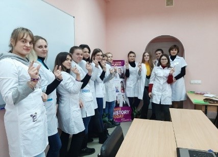 24.10.2019р. Здобувачі вищої освіти  прослухали лекцію, присвячену  боротьбі з поліомієлітом