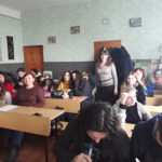 29.01.2020 р.  Ас. Бабічева Г.С. провела зустріч зі студентами коледжу університету телекомунікацій на тему: «Про мужність та жіночість»