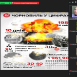 26 квітня 2023 р. Асистент кафедри фармацевтичного менеджменту та маркетингу Чегринець А. А. провела бесіду зі здобувачами вищої освіти 4 курсу групи Фм19(4,10д)-09, присвячену  річниці аварії на ЧАЕС. 