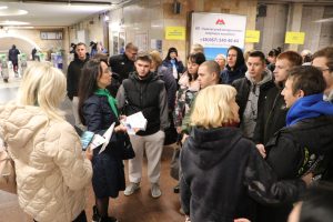 On October 17, 2024, associate professors of the Department of Management, Marketing and Quality Assurance in Pharmacy Hlebova N.V. and Kolyada T.A. took part in the job fair "Made in Kharkiv"