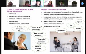 On December 19, 2024, at the meeting of the career guidance club of the National University of Pharmacy “Career Guidance Management and Marketing from “A” to “Z”, Associate Professor of the Department of Management, Marketing and Quality Assurance in Pharmacy Hanna Babicheva gave a report “The Art of Communication of a Career Guidance Professional”