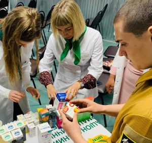 On April 26, 2025, associate professors of the Department of Management, Marketing and Quality Assurance in Pharmacy, Anna Babicheva and Natalia Malininа, took part in the Open Day of the National Pharmaceutical University and had the honor of presenting the educational program "Pharmacy"