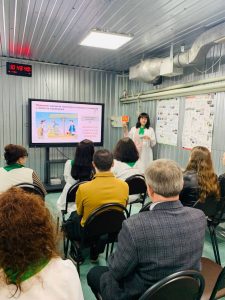 On April 26, 2025, associate professors of the Department of Management, Marketing and Quality Assurance in Pharmacy, Anna Babicheva and Natalia Malininа, took part in the Open Day of the National Pharmaceutical University and had the honor of presenting the educational program "Pharmacy"